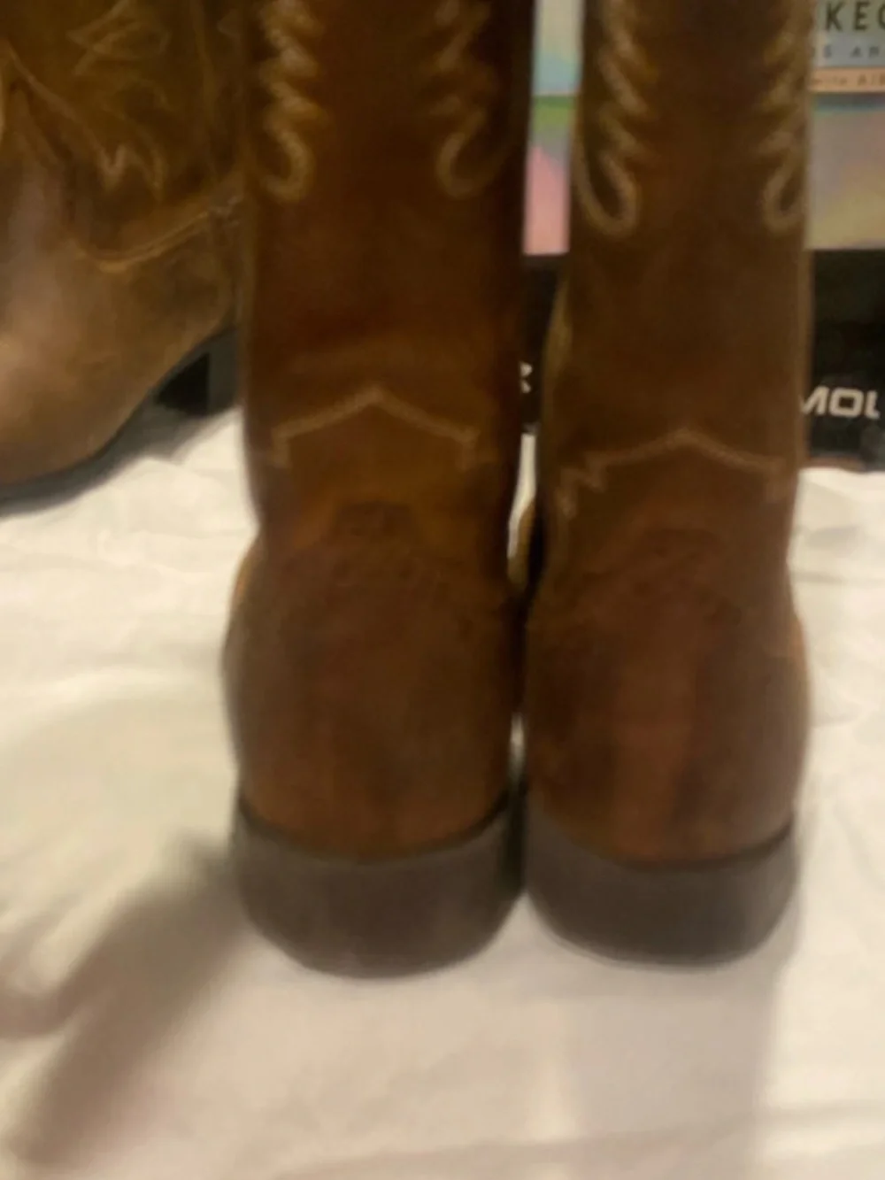 Ariat Kids Brown Western Pull-On Cowboy Boots